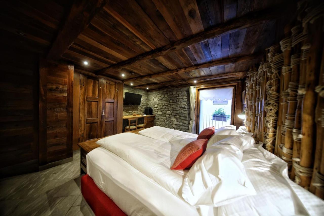 Cafe Quinson Relais De Charme Otel Morgex Dış mekan fotoğraf