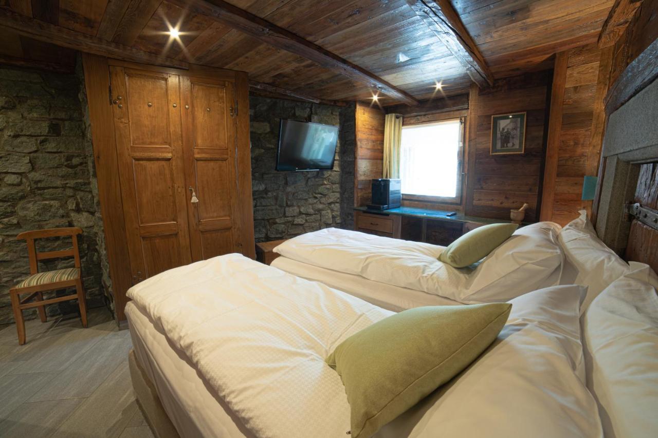 Cafe Quinson Relais De Charme Otel Morgex Dış mekan fotoğraf